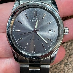 Guess waterpro steel men’s Watch
